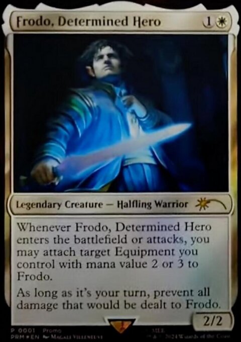 Frodo, Determined Hero